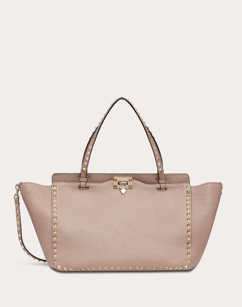 MEDIUM GRAINY CALFSKIN ROCKSTUD BAG Product Image