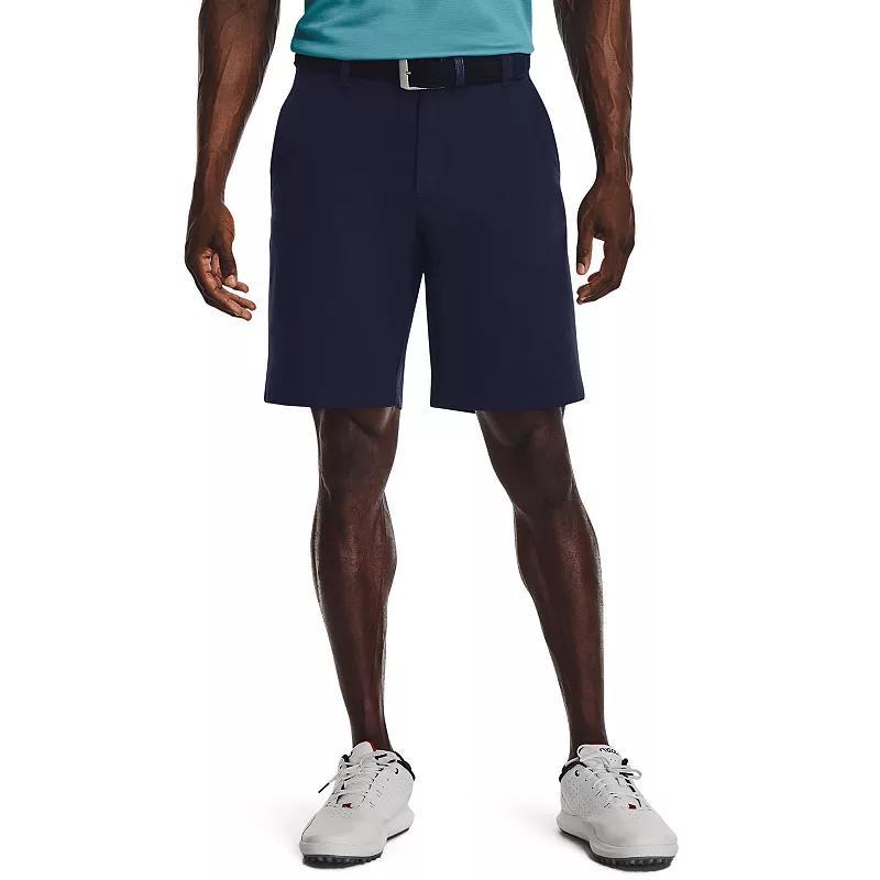 Mens Under Armour 10-in. Tech Moisture Wicking Shorts Black Navy Product Image