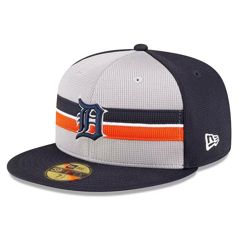 Mens New Era Gray Detroit Tigers 2024 Batting Practice 59FIFTY Fitted Hat Product Image