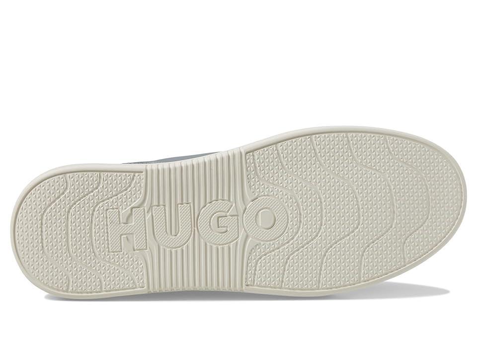 HUGO Blake Cupsole Smooth Sneakers (Cement Grey) Men's Shoes Product Image