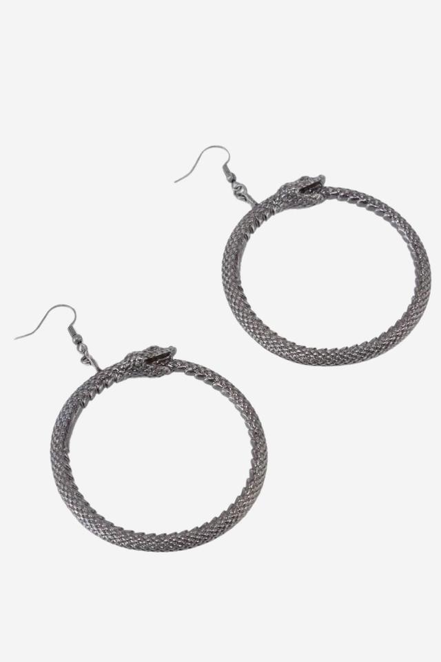 Ouroborous Curse Earrings Female Product Image