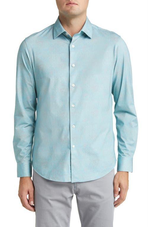 Bugatchi OoohCotton James Mlange Button-Up Shirt Product Image