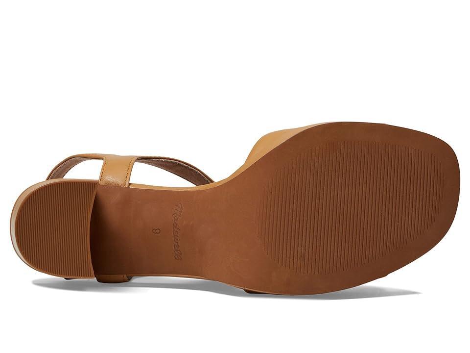 Madewell The Nadia Platform Sandal (Amber Brown) Women's Shoes Product Image