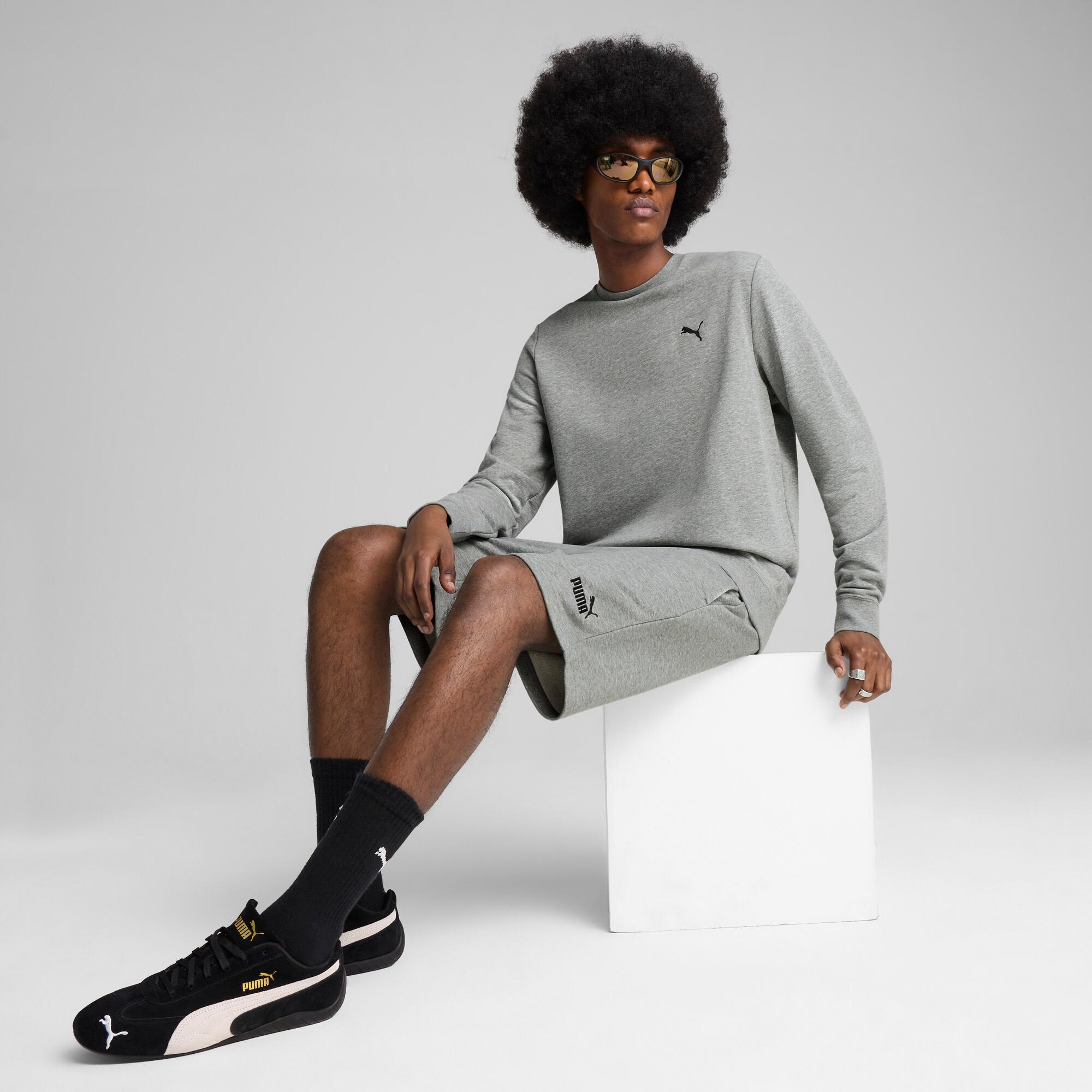 PUMA Essentials Crew Men in Grey Product Image