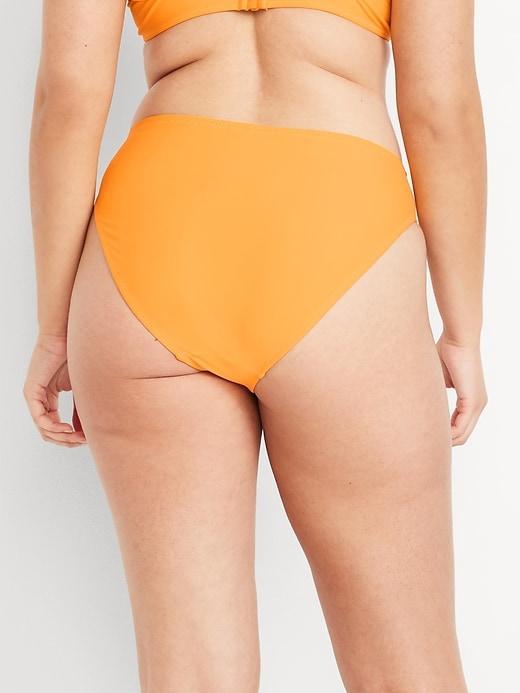 Mid-Rise Bikini Swim Bottoms Product Image