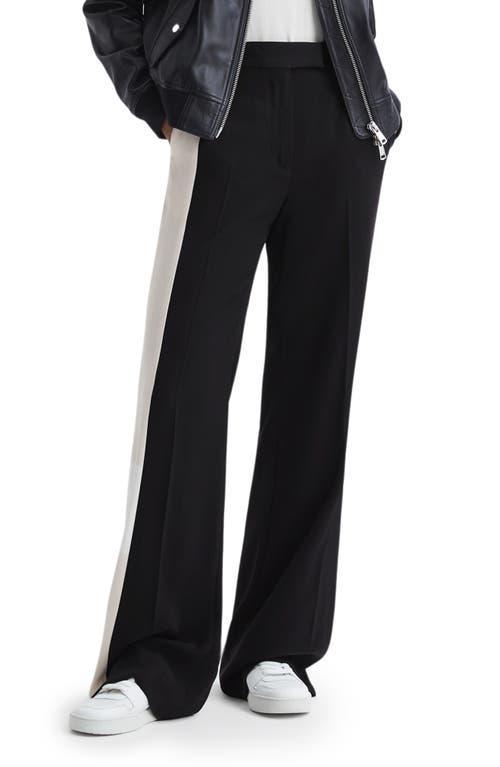 Womens Saffron Colorblocked Wide-Leg Pants Product Image