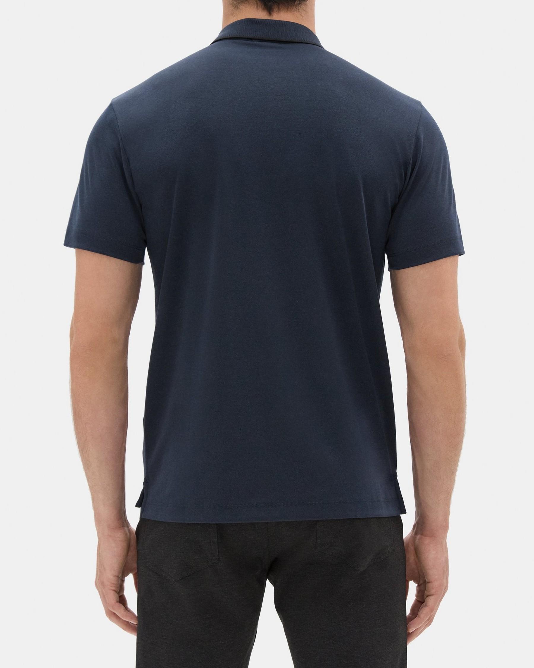 Standard Polo in Piqué Cotton Product Image