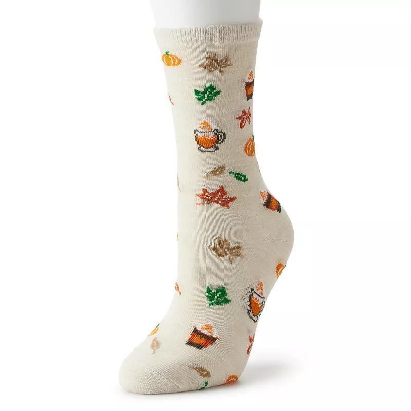 Womens Novelty Crew Socks Product Image