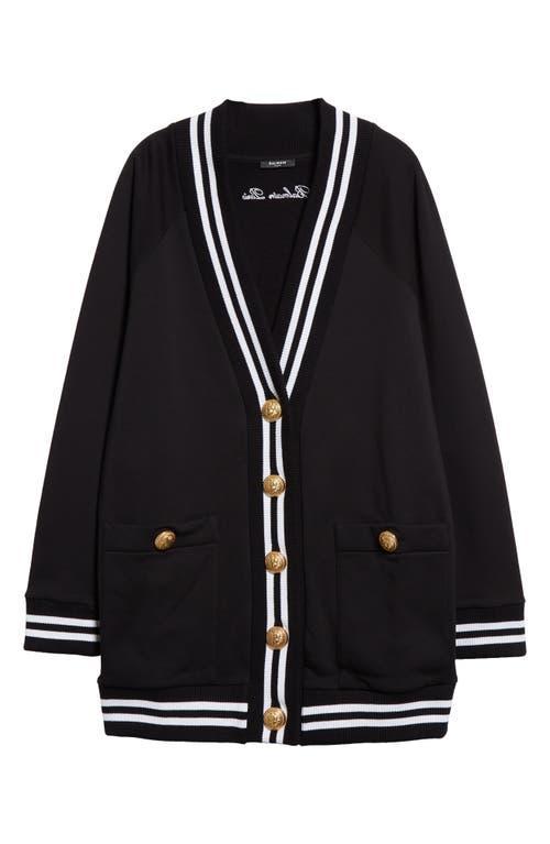 Balmain Signature Cotton Cardigan Product Image