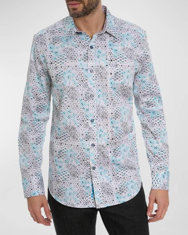 Men's Hendriks Floral Sport Shirt Product Image