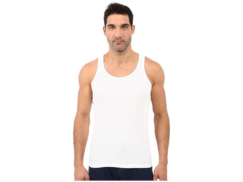 Mens Tommy Hilfiger 3-pack Cotton Classic Tank Top with Moisture Wicking Product Image