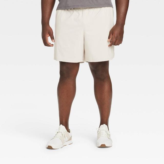 Mens Big Stretch Woven Shorts 7 - All In Motion Light 2XL Product Image