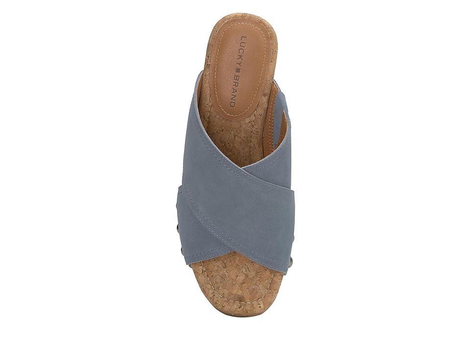 Lucky Brand Valmai (Natural Blue) Women's Sandals Product Image