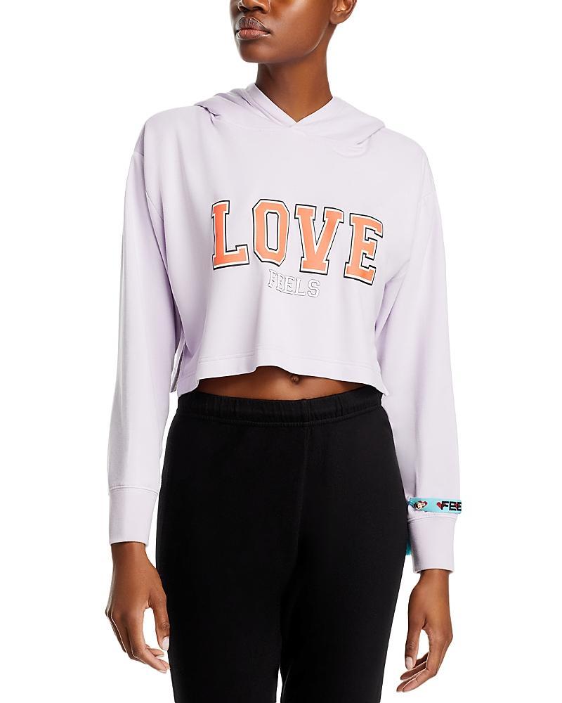 Big Feelings Tai Cropped Hoodie Product Image