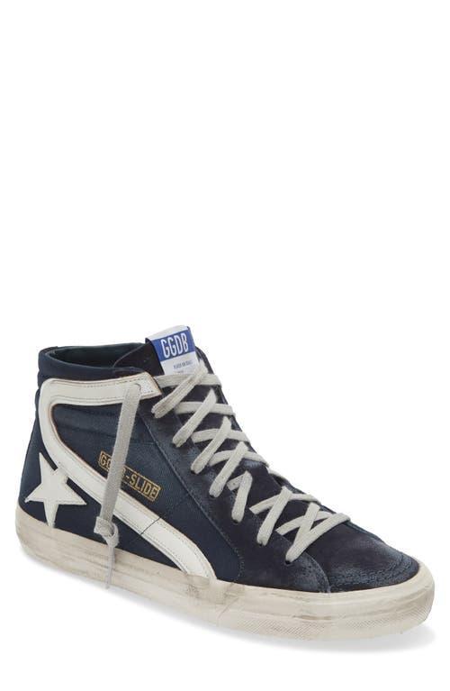 Golden Goose Slide Denim High Top Sneaker Product Image