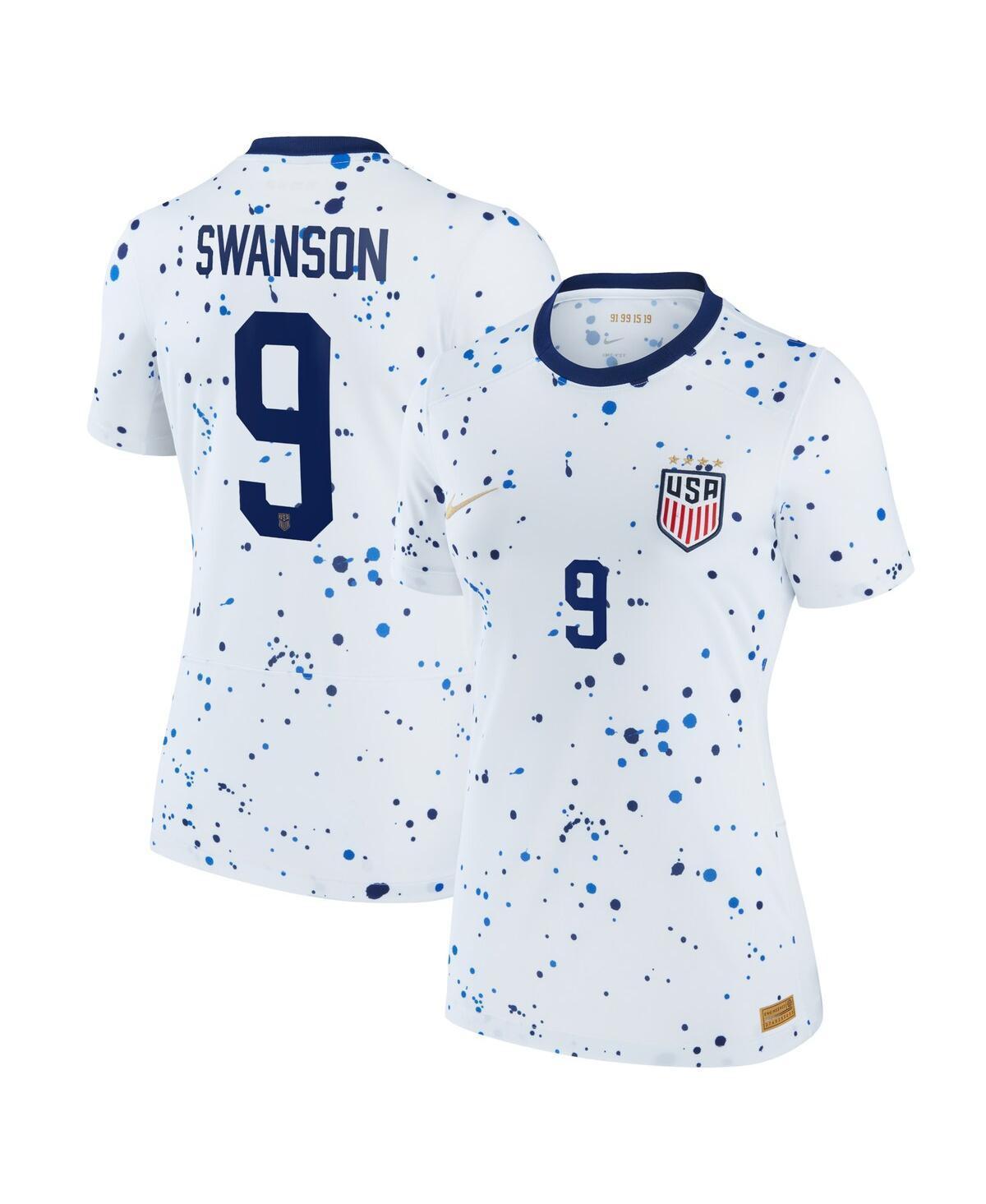 Womens Nike Mallory Swanson White Uswnt 2023 Home Replica Jersey - White Product Image