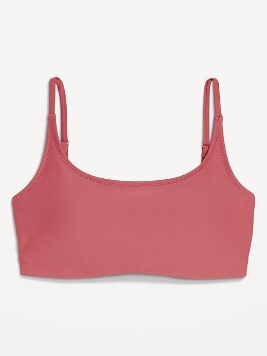 Scoop-Neck Bikini Swim Top Product Image