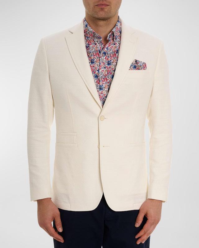 Mens Johnson Cotton Two-Button Sport Coat Product Image