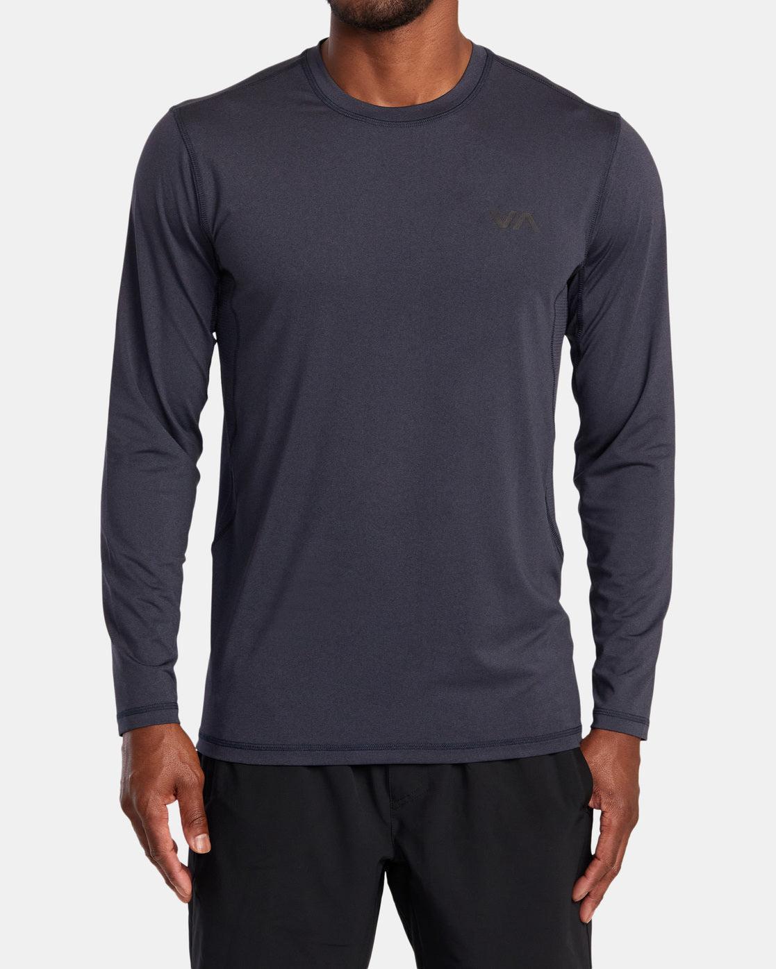 Sport Vent Long Sleeve Tee - Navy Heather Product Image