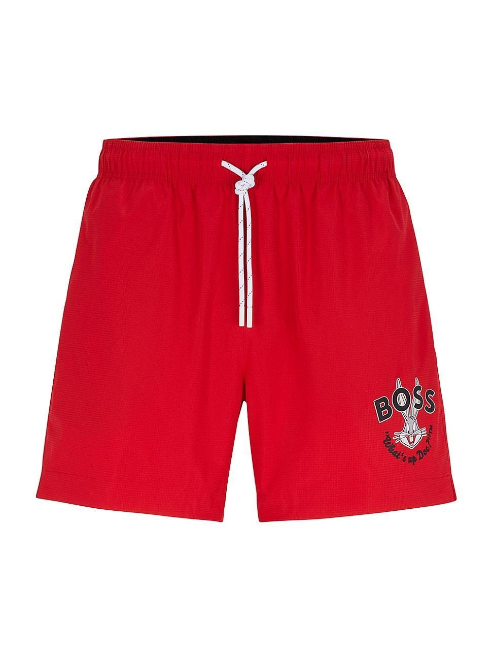 Mens Looney Tunes x BOSS Ripstop Swim Shorts Product Image