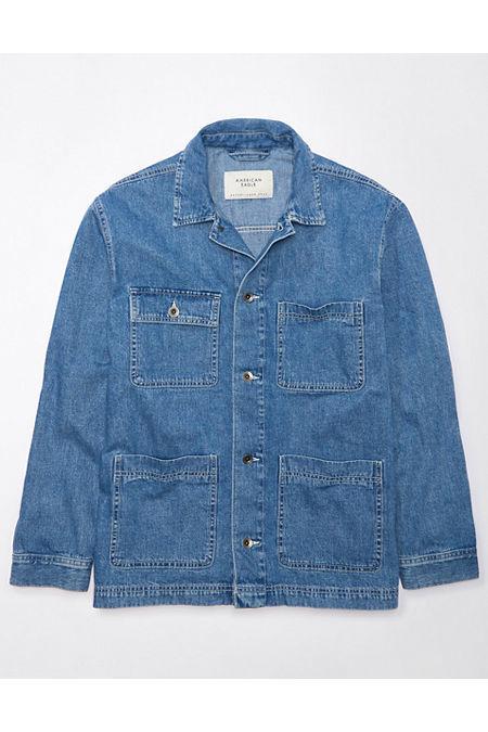 AE Chore Denim Shirt Jacket Men's Product Image