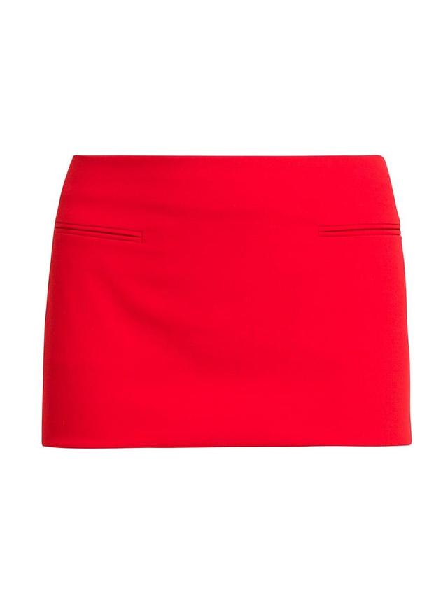 Womens Wool Ultra Miniskirt Product Image