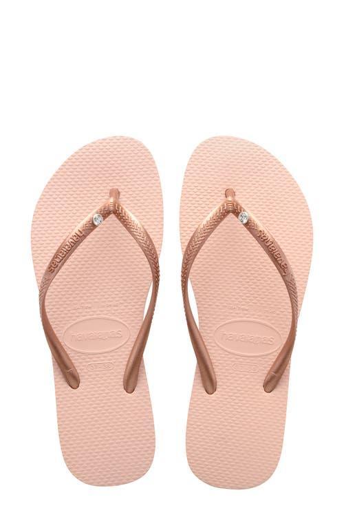 Havaianas Womens Slim Crystal SW II Flip Flops Product Image