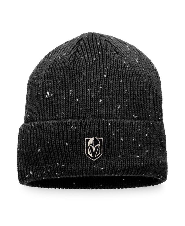 Mens Fanatics Branded Black Vegas Golden Knights Authentic Pro Rink Pinnacle Cuffed Knit Hat Product Image