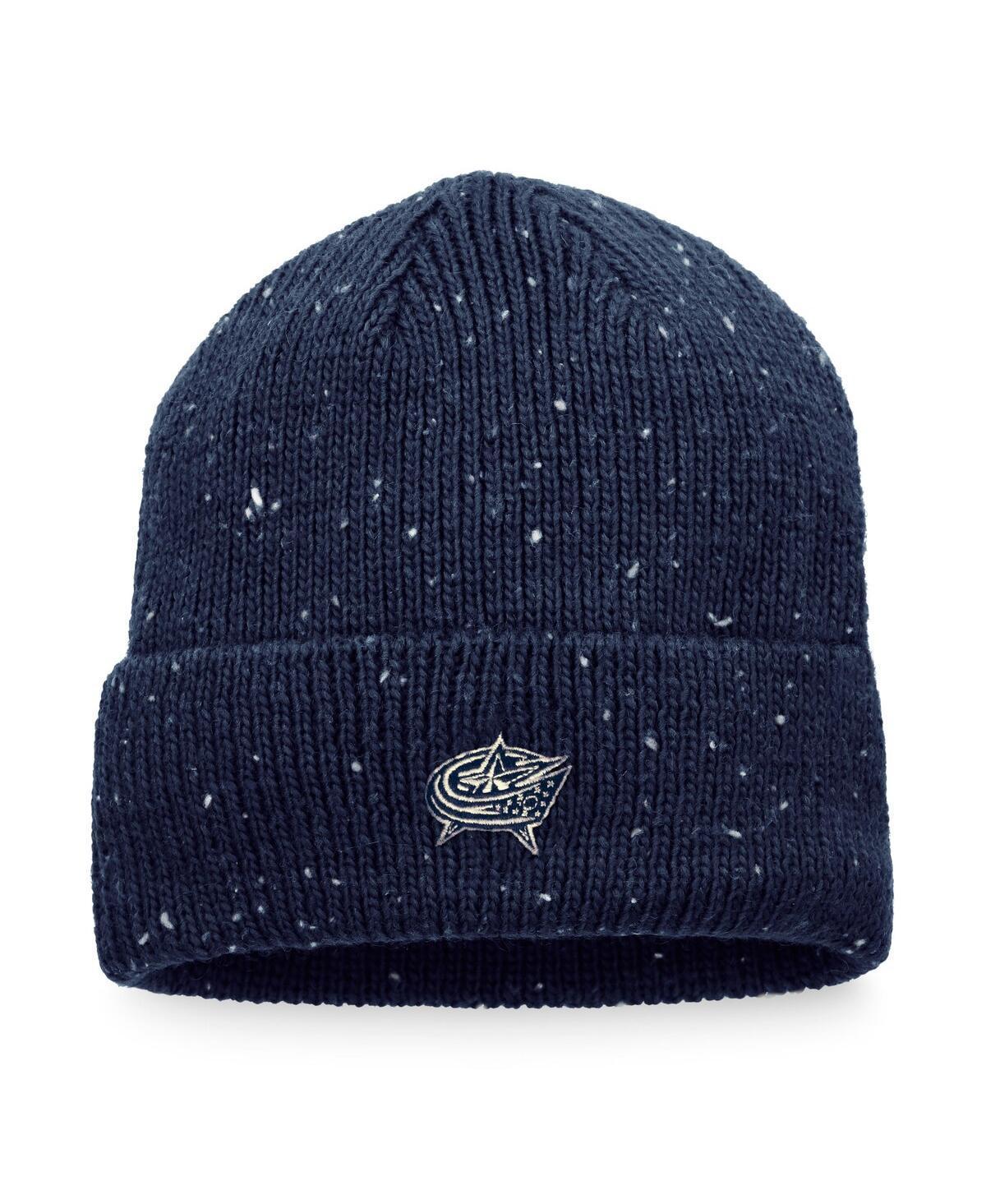 Mens Fanatics Deep Sea Blue Seattle Kraken Authentic Pro Rink Pinnacle Cuffed Knit Hat Product Image