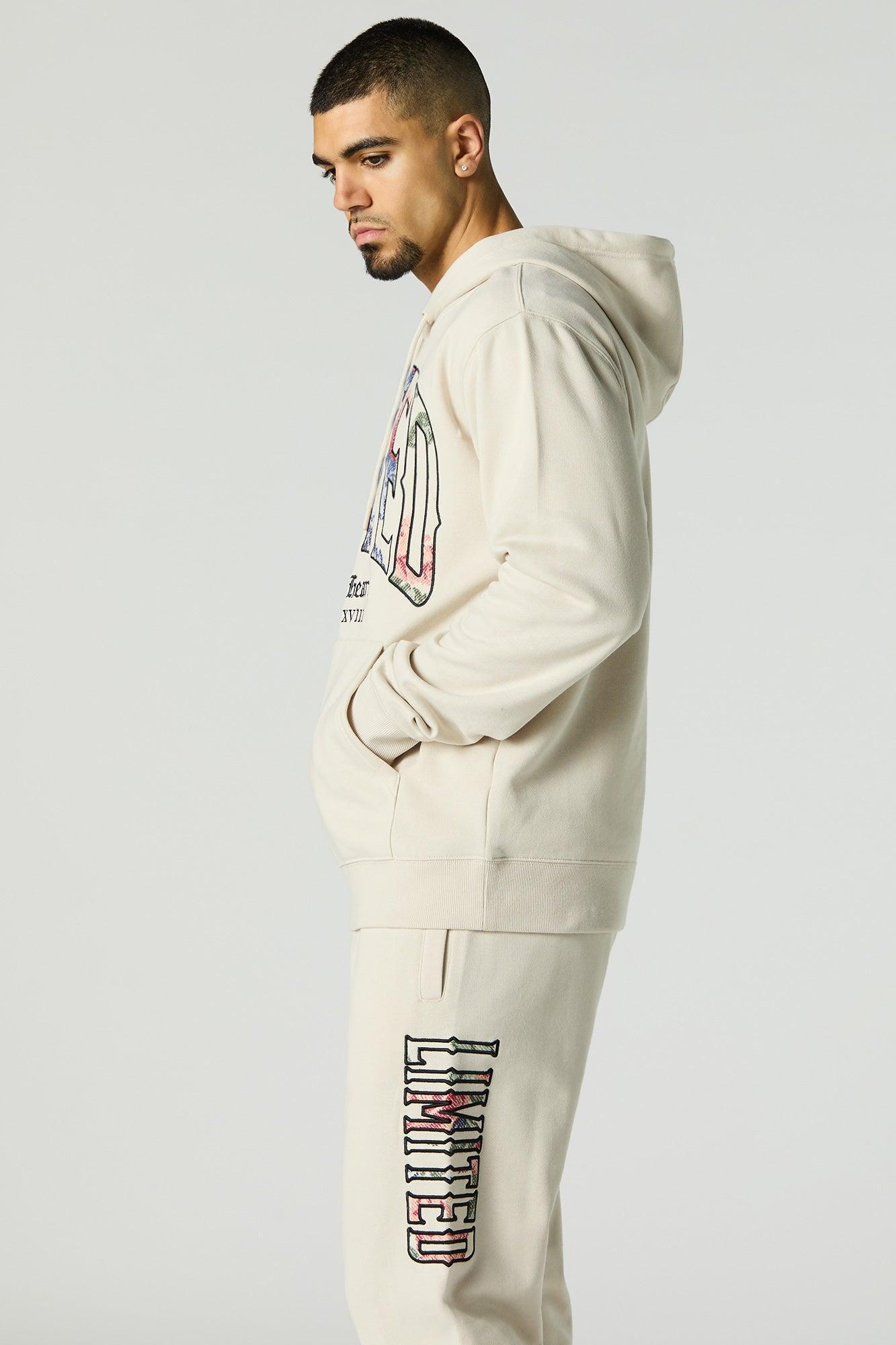 Limited Twill Embroidered Fleece Jogger Male Product Image