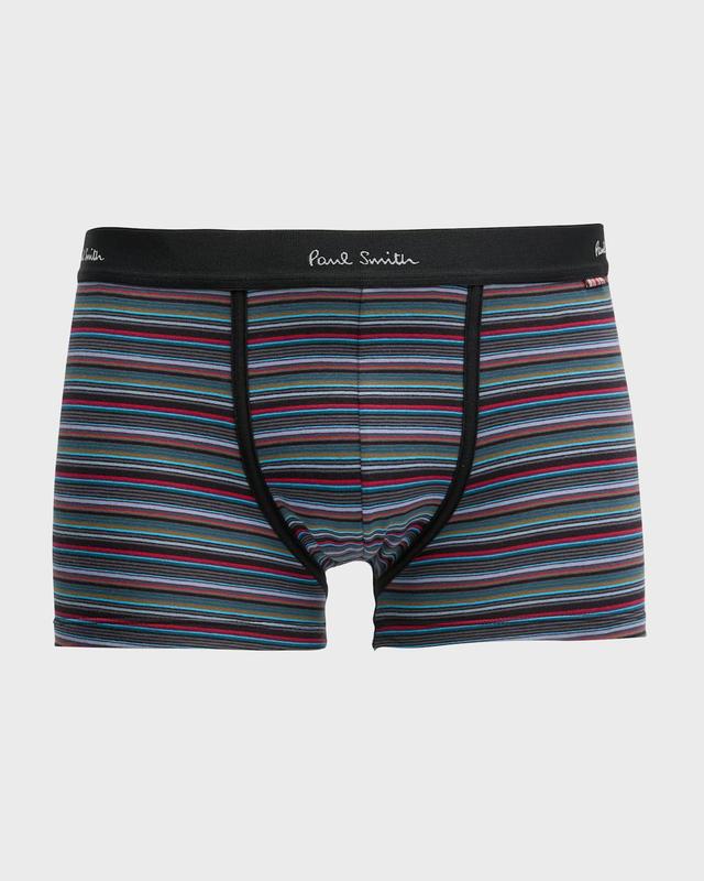 Mens Organic Cotton Tommy Stripe Trunks Product Image