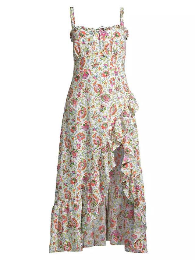 Sila Floral Midi-Dress Product Image