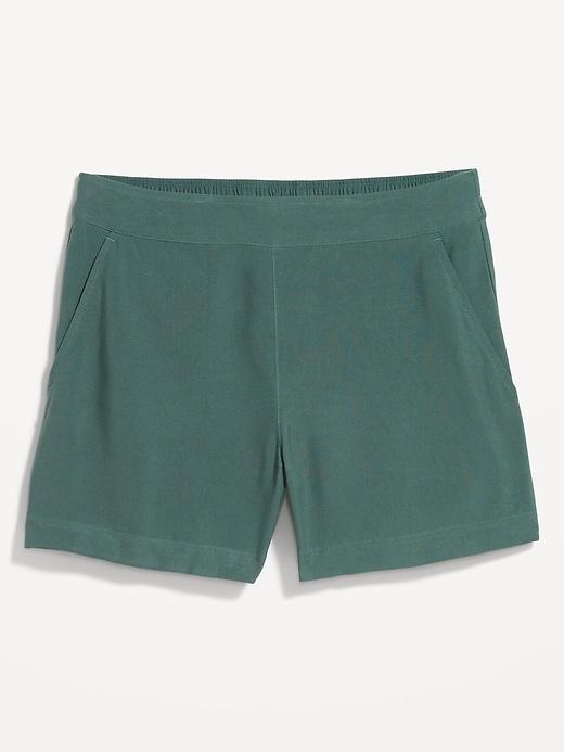 High-Waisted Playa Shorts -- 4-inch inseam Product Image