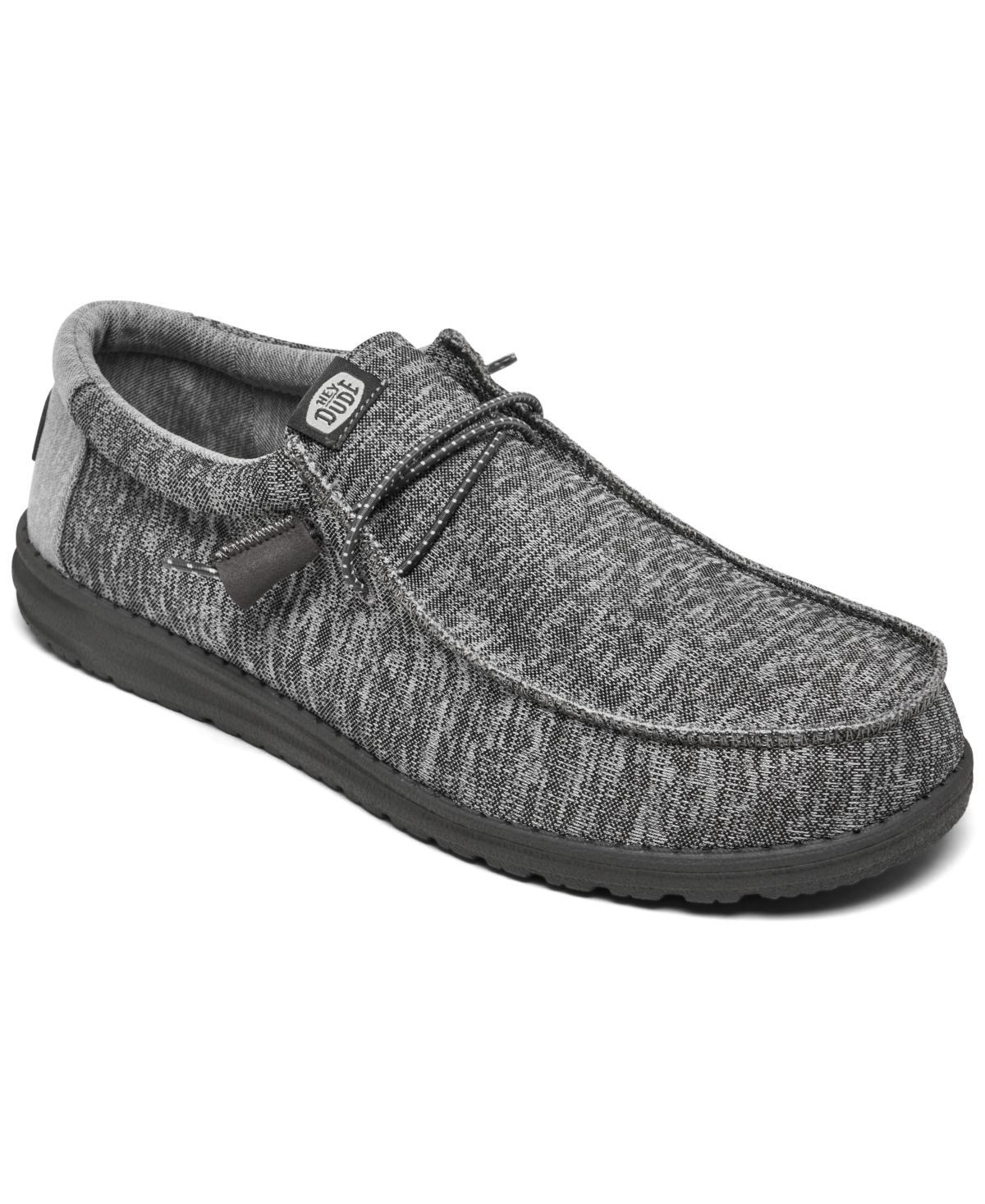 Hey Dude Wally Sport Knit (Ash) Men's Shoes Product Image