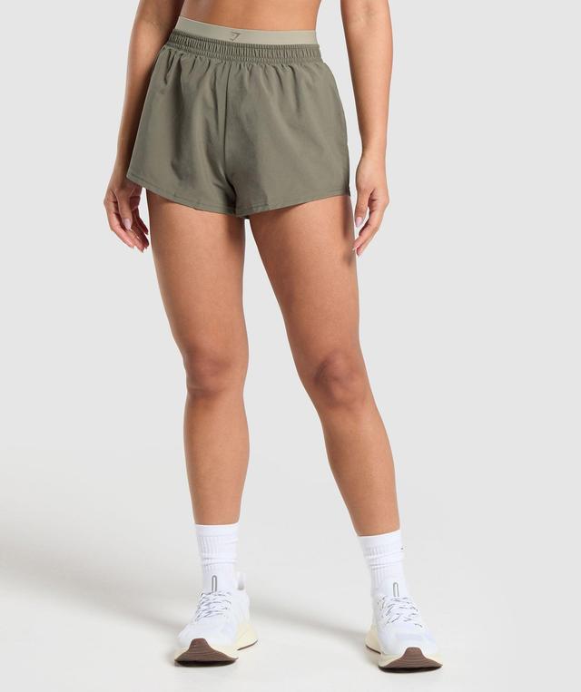 Double Waistband Shorts Product Image