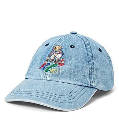 Polo Ralph Lauren Polo Bear Denim Ball Cap Product Image