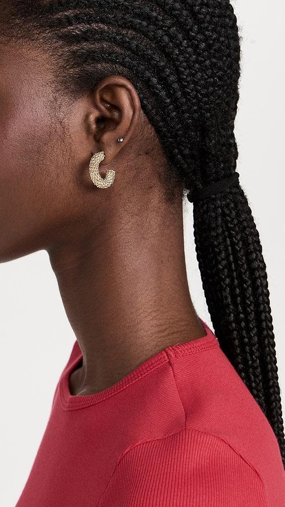 Jennifer Zeuner Jewelry Aisha Hoops 1" | Shopbop Product Image