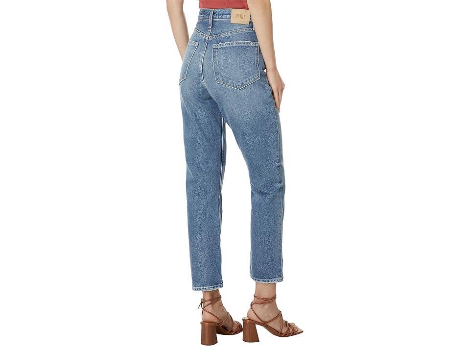 Paige Billy Crop Covered Button Fly in Costar (Costar) Women's Jeans Product Image