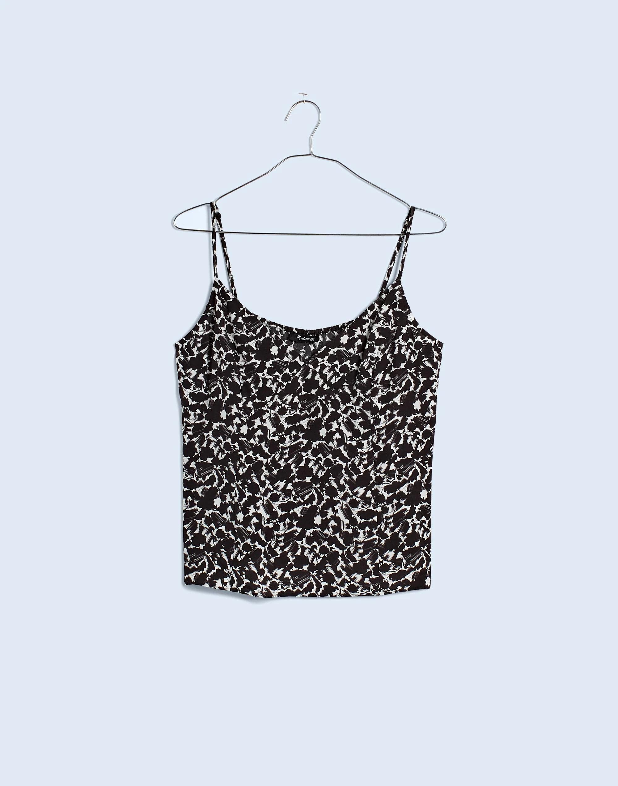 V-Neck Cami in Floral Crepe Product Image