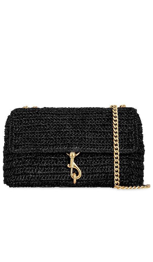 Rebecca Minkoff Medium Edie Straw Convertible Crossbody Bag Product Image