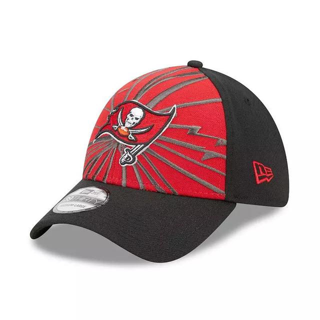 Mens New Era /Black Tampa Bay Buccaneers Shattered 39THIRTY Flex Hat Product Image