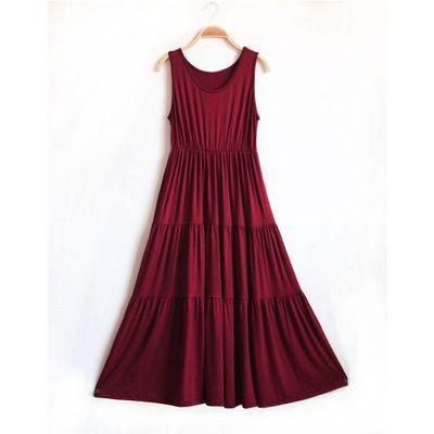 Maternity Sleeveless Dress Product Image