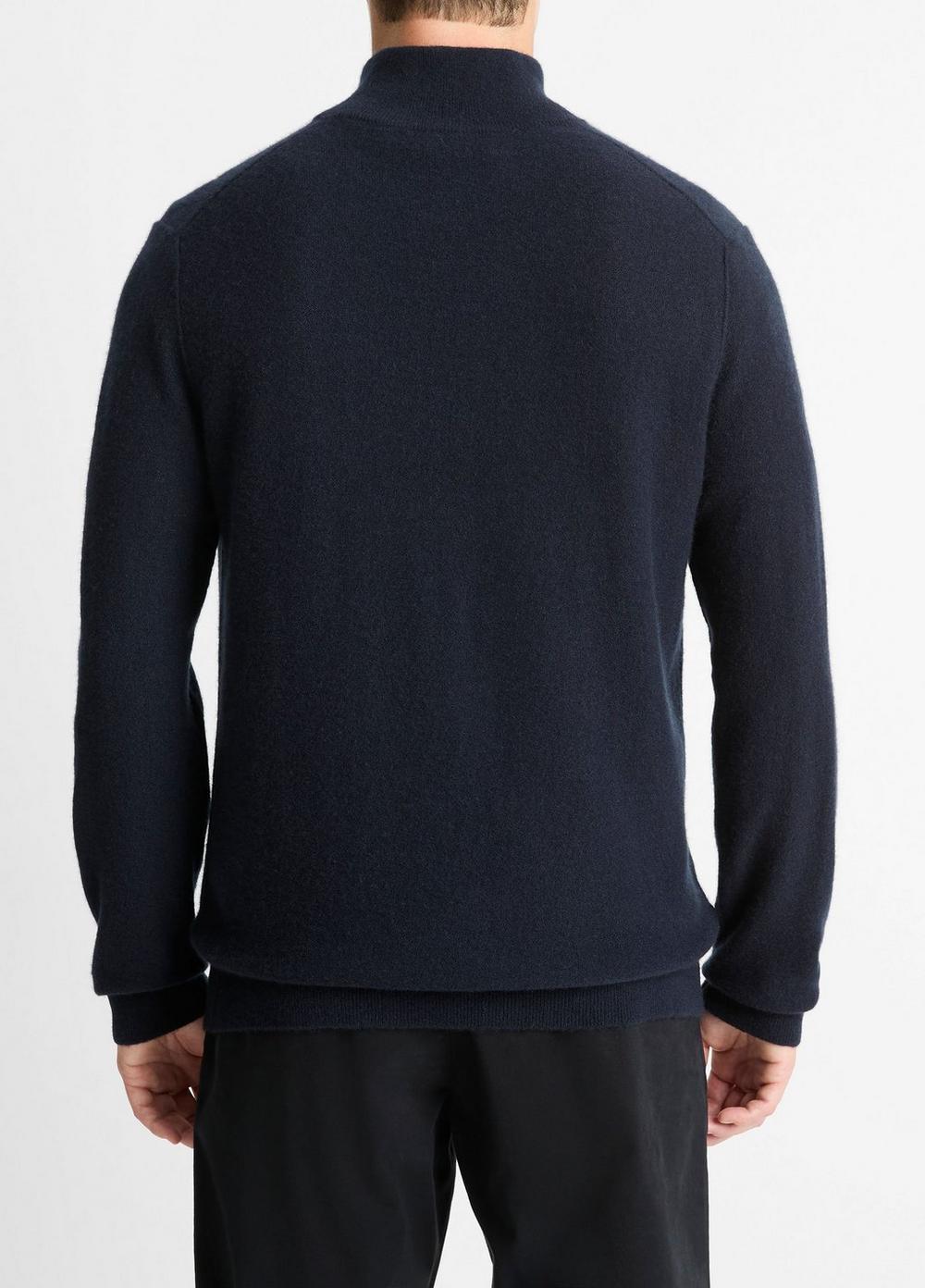 Plush Cashmere Quarter-Zip Sweater Product Image