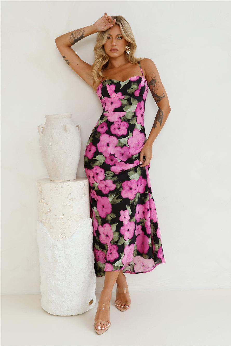 Sounds Of Jazz Maxi Dress Black Product Image