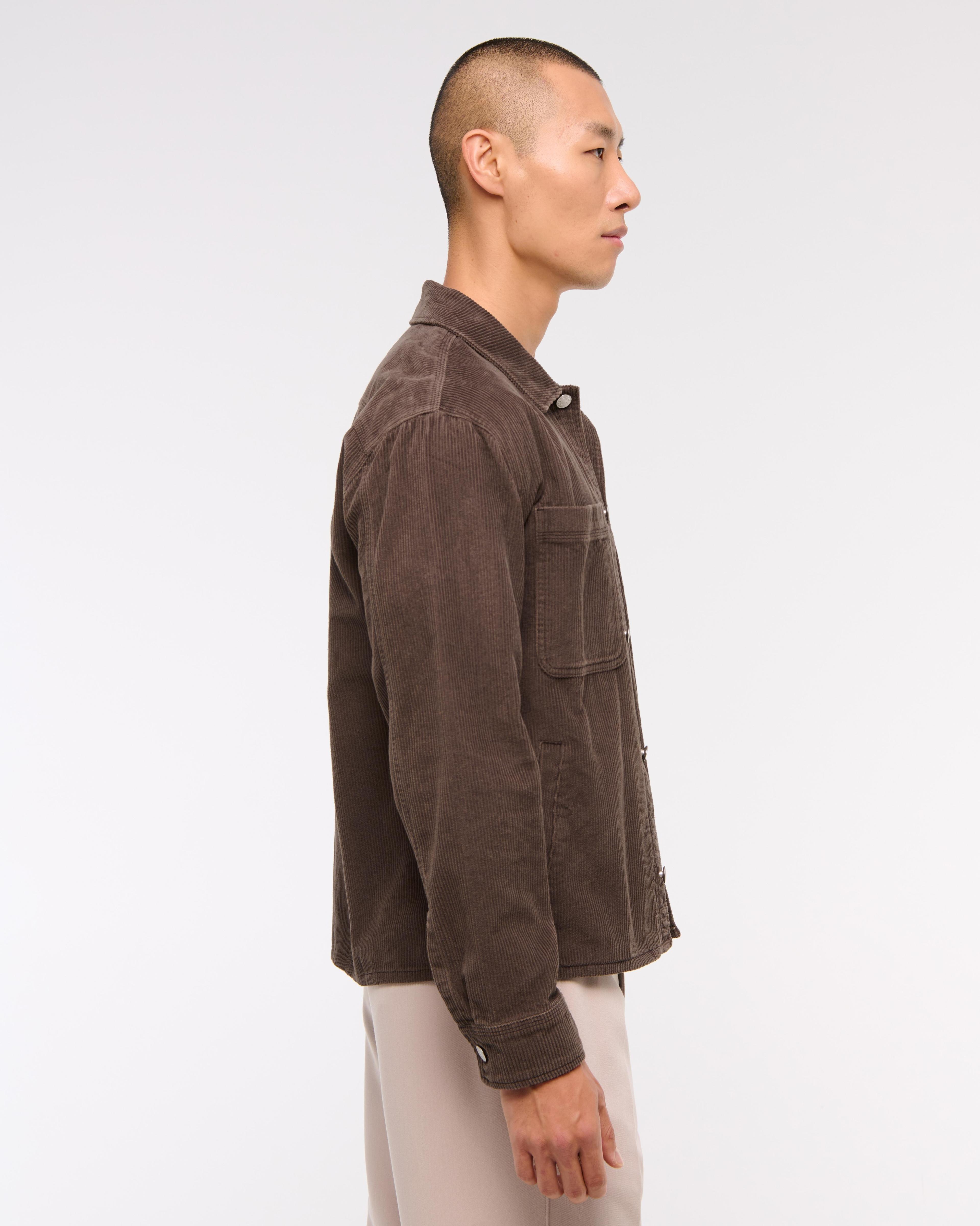 Corduroy Shirt Jacket Product Image