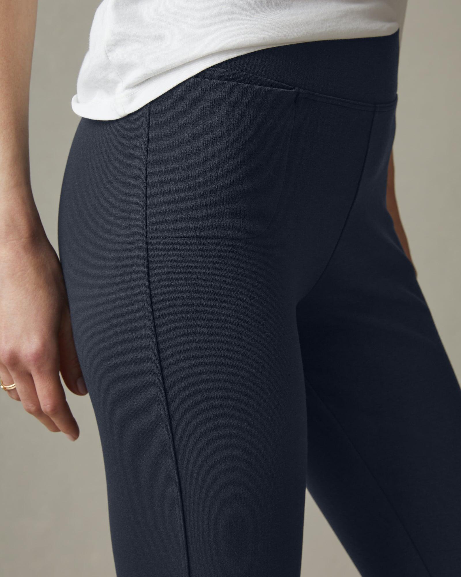 Ponte Kick Flare Pant - Heritage Navy Female Product Image