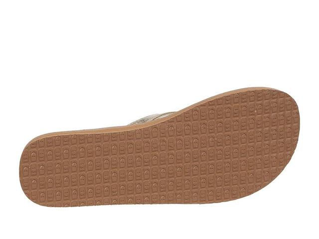 Sanuk Yoga Joy Shimmer Metallic (Champagne) Women's Shoes Product Image