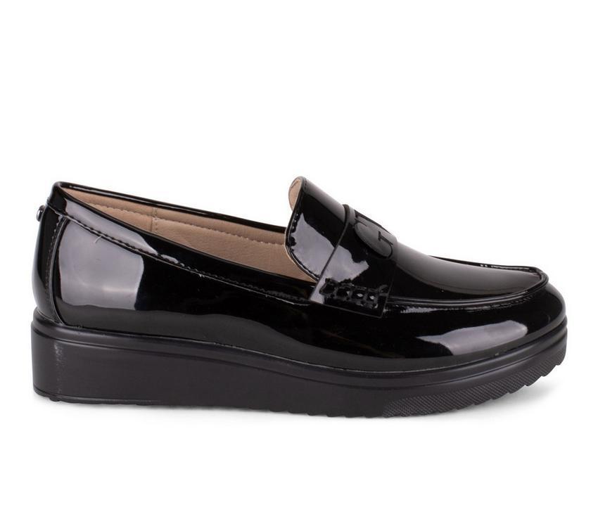 Women's Gloria Vanderbilt Maureen Low Wedge Loafers Product Image