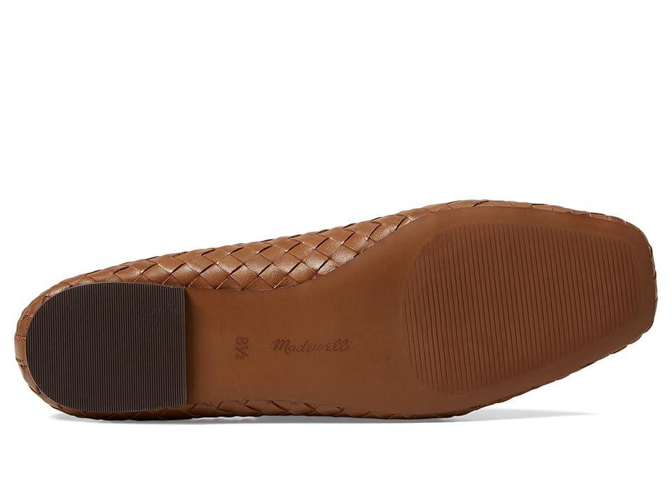 Madewell The anelise ballet flat (Warm Coffee) Women's Flat Shoes Product Image