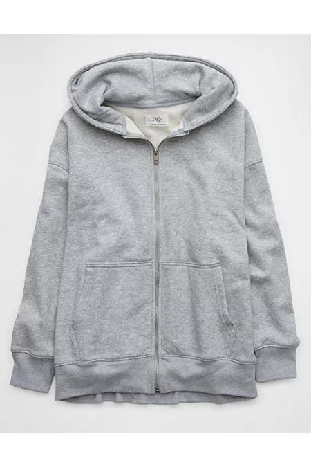 AE Everyday Luxe Zip-Up Hoodie Women's Product Image